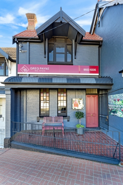 View from street of greg payne real estate building at 6 gray st kogarah